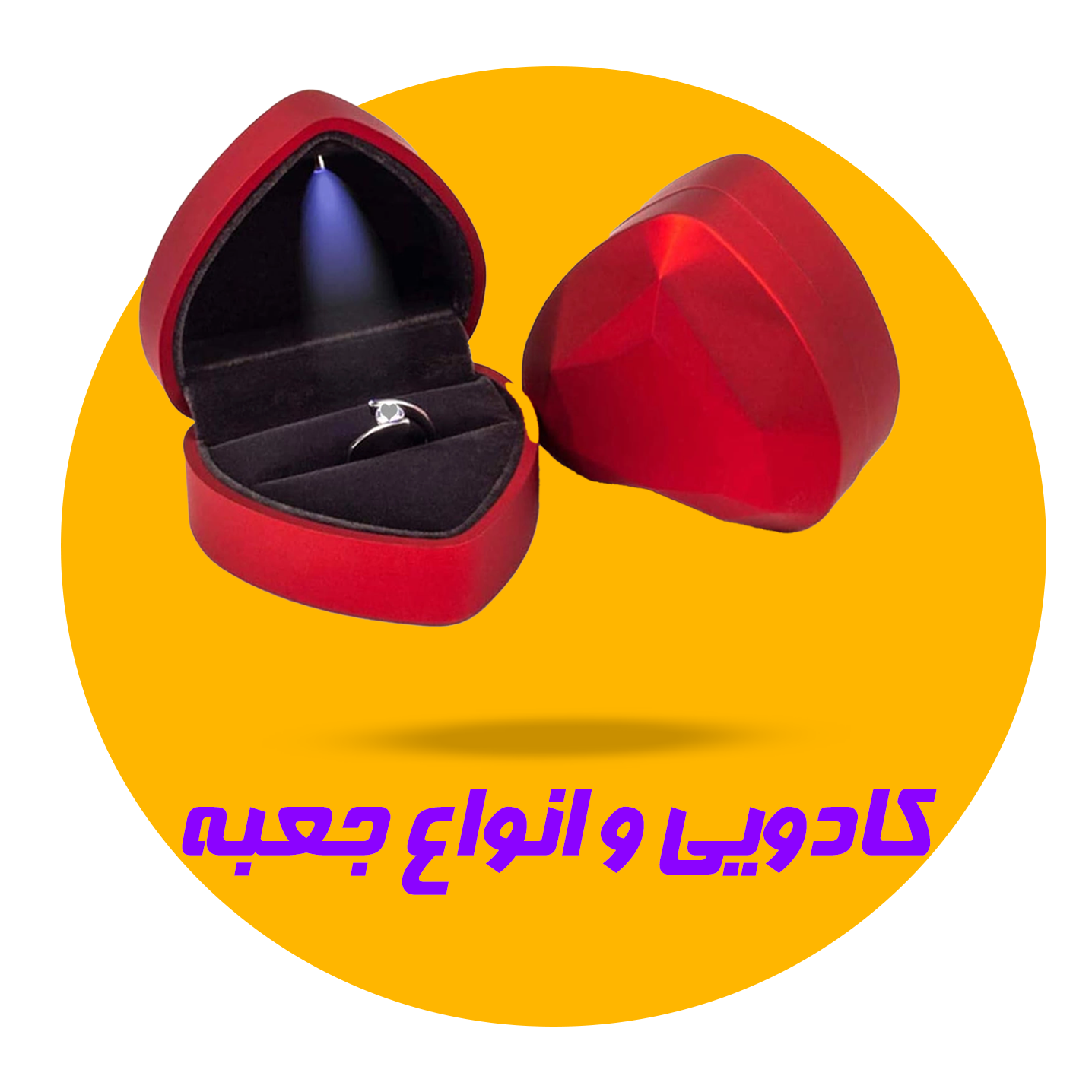 کادویی و انواع جعبه طلا و جواهرات