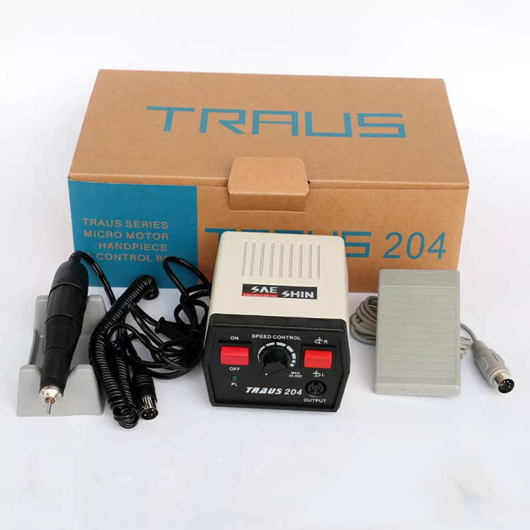 سوهان برقی (میکرو فرز) استرانگ مدل 204 مناسب زرگری، گوهر تراشی، خراجکاری، مانیکور و پدیکور ناخن و ساخت زیور آلات