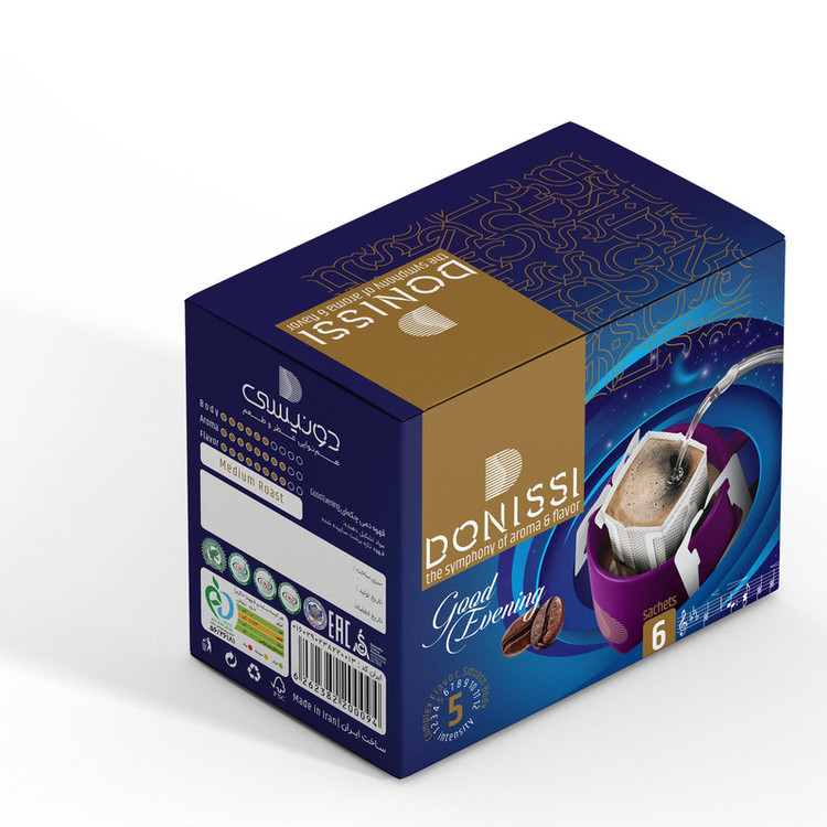 قهوه دمی چکه ای عصر بخیر Good Evening دونیسی (کافئین کم)