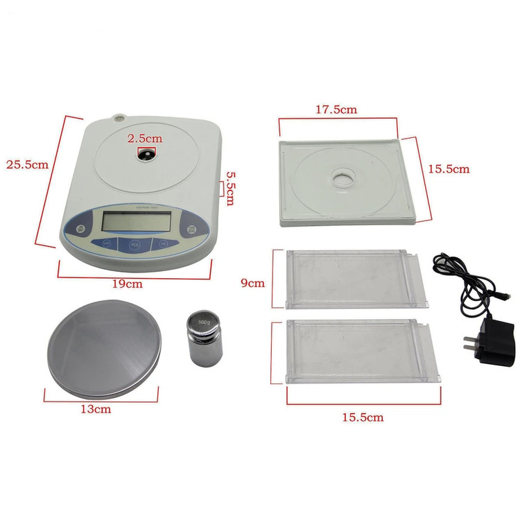 ترازو آزمایشگاهی الکترونیک بالانس 3 کیلوگرم - دقت 0.01