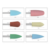 سرفرز لاستیکی پولیش کونیک نوک تیز بزرگ