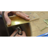 ورق برنجی اره کاری سایز A5- ضخامت یک میلی متر