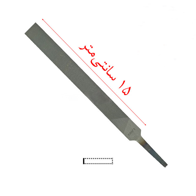 سوهان تخت آلمانی کرافت KRAFT – عاج متوسط