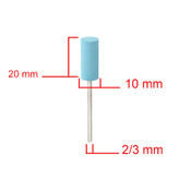 سرفرز لاستیکی پولیش استوانه