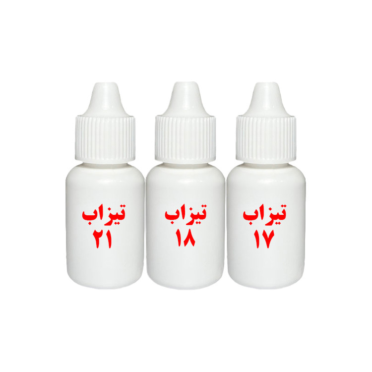 پک حرفه ای عیارسنجی و تست طلا شامل سنگ محک ایرانی و تیزاب با عیارهای مختلف